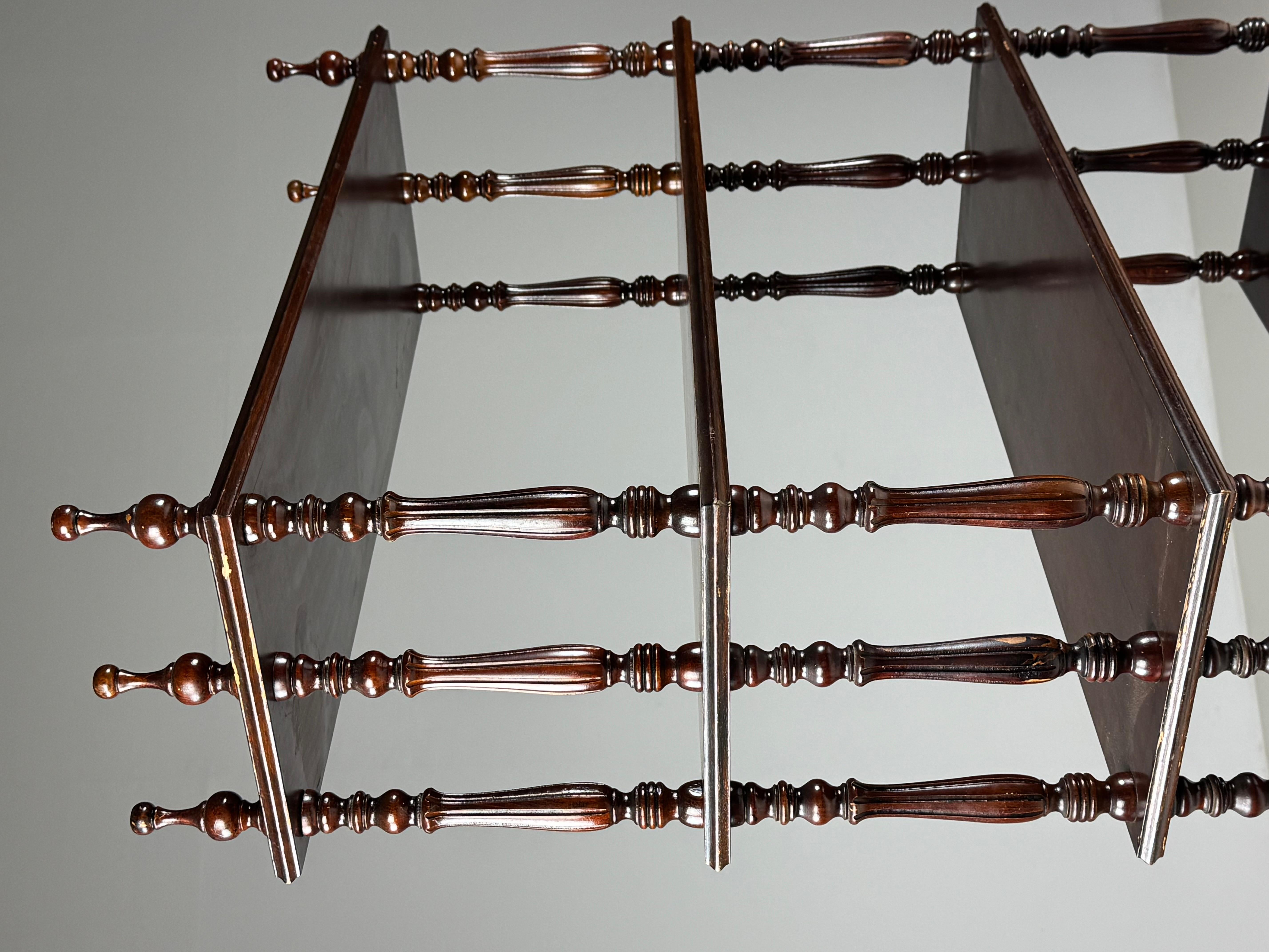 Tavolozza francese in mogano in vendita 8