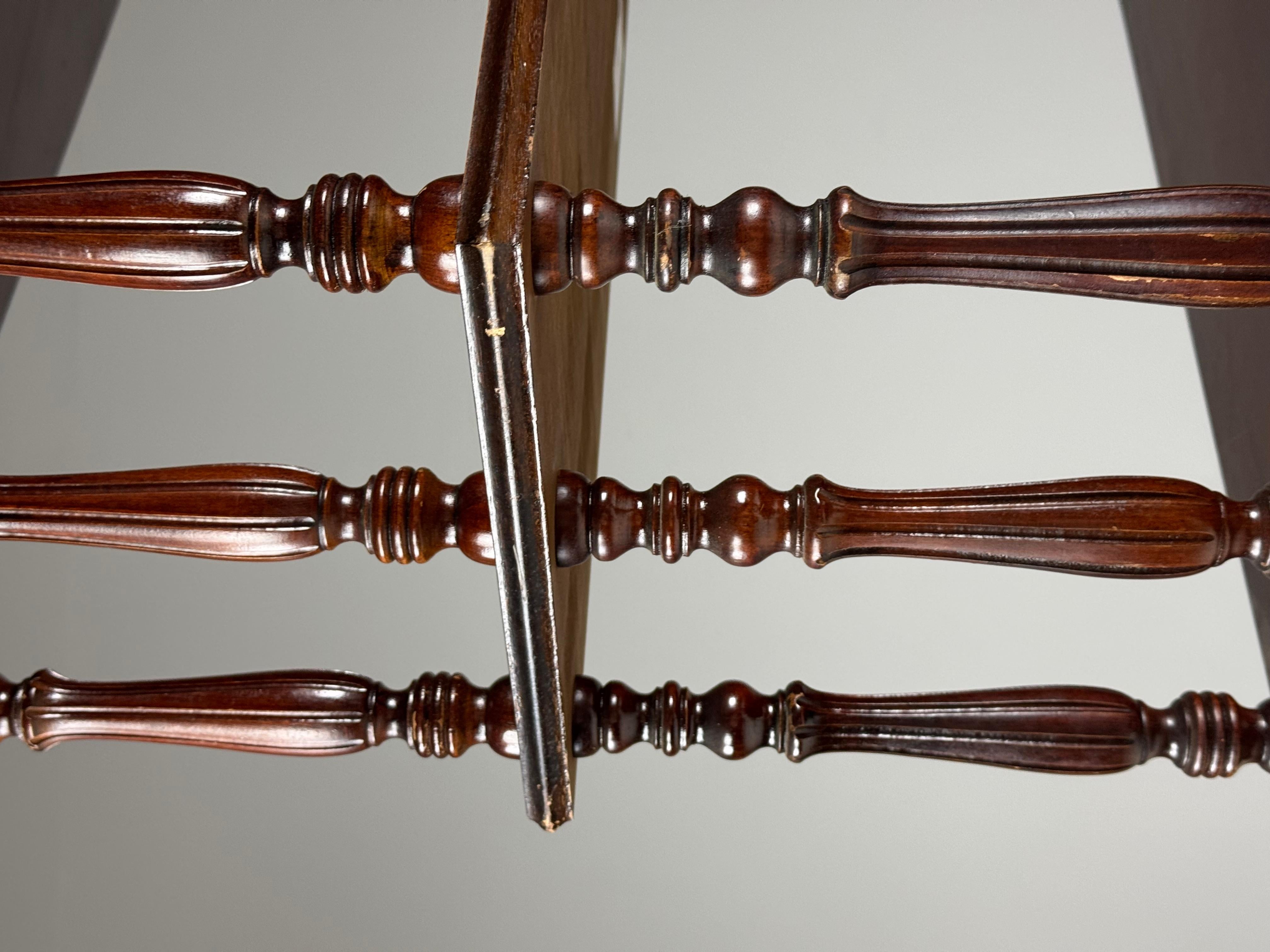 Tavolozza francese in mogano in vendita 1