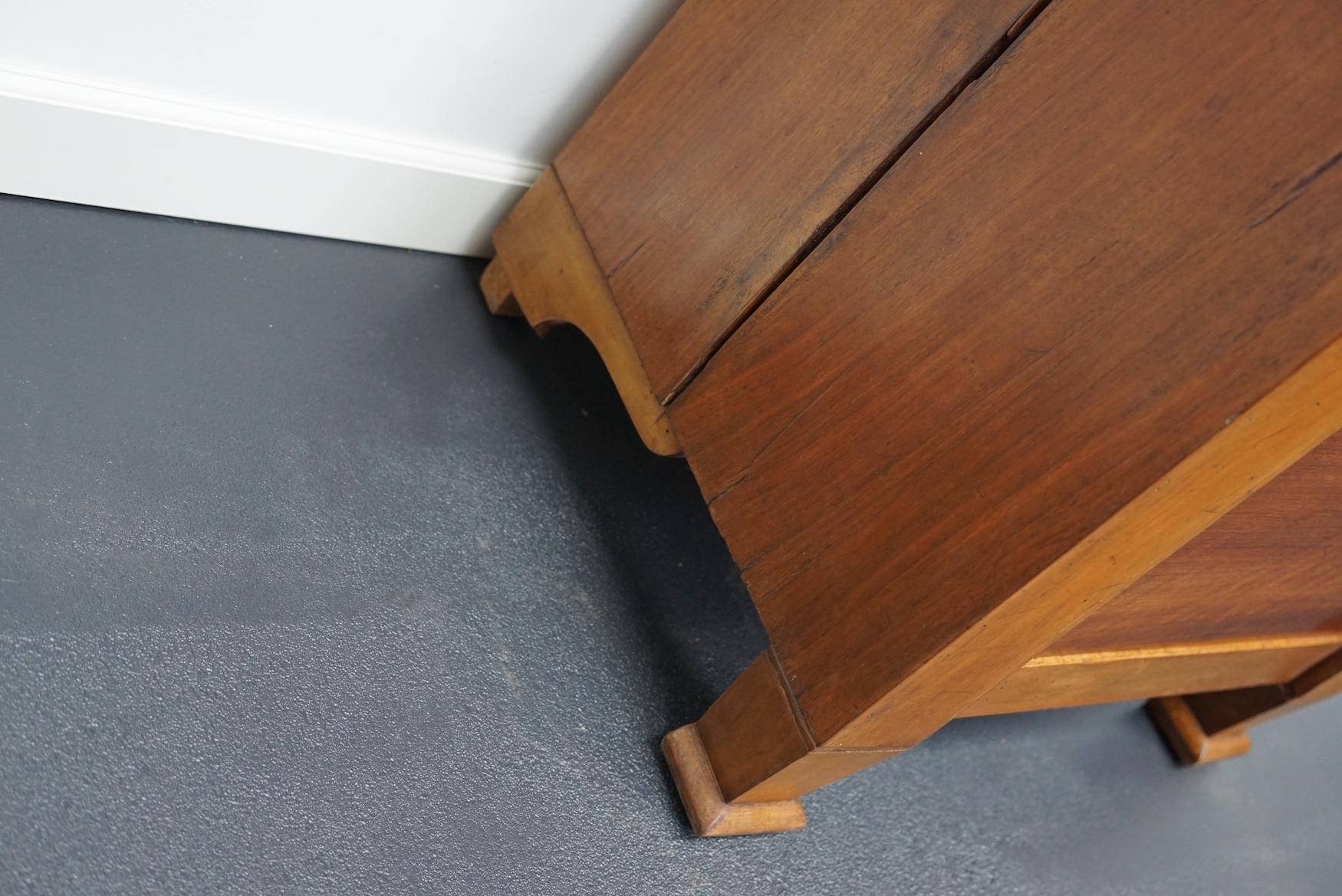 French Mahogany Filing Cabinet or Bank of Drawers, 1930s For Sale 1