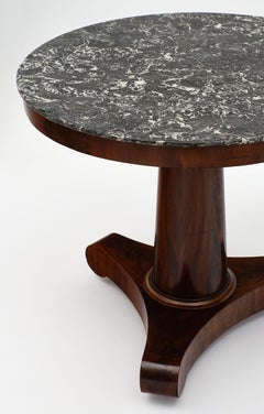 French Mahogany Gueridon Table