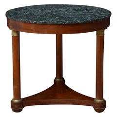 French Mahogany Gueridon Table