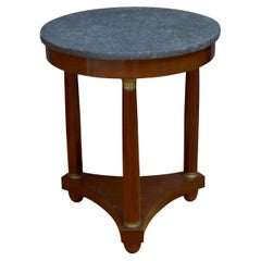 French Mahogany Gueridon Table