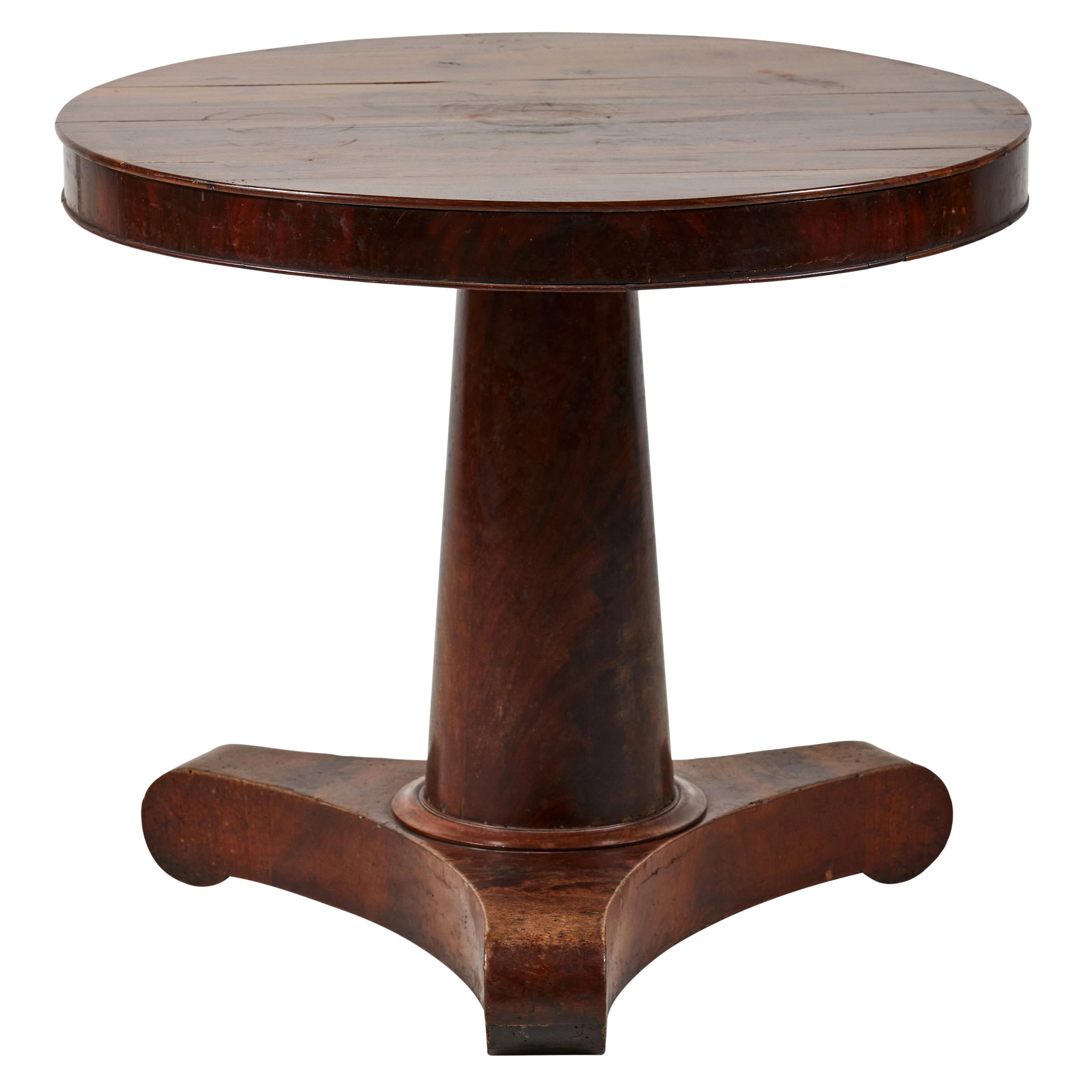 French Mahogany Hall Table