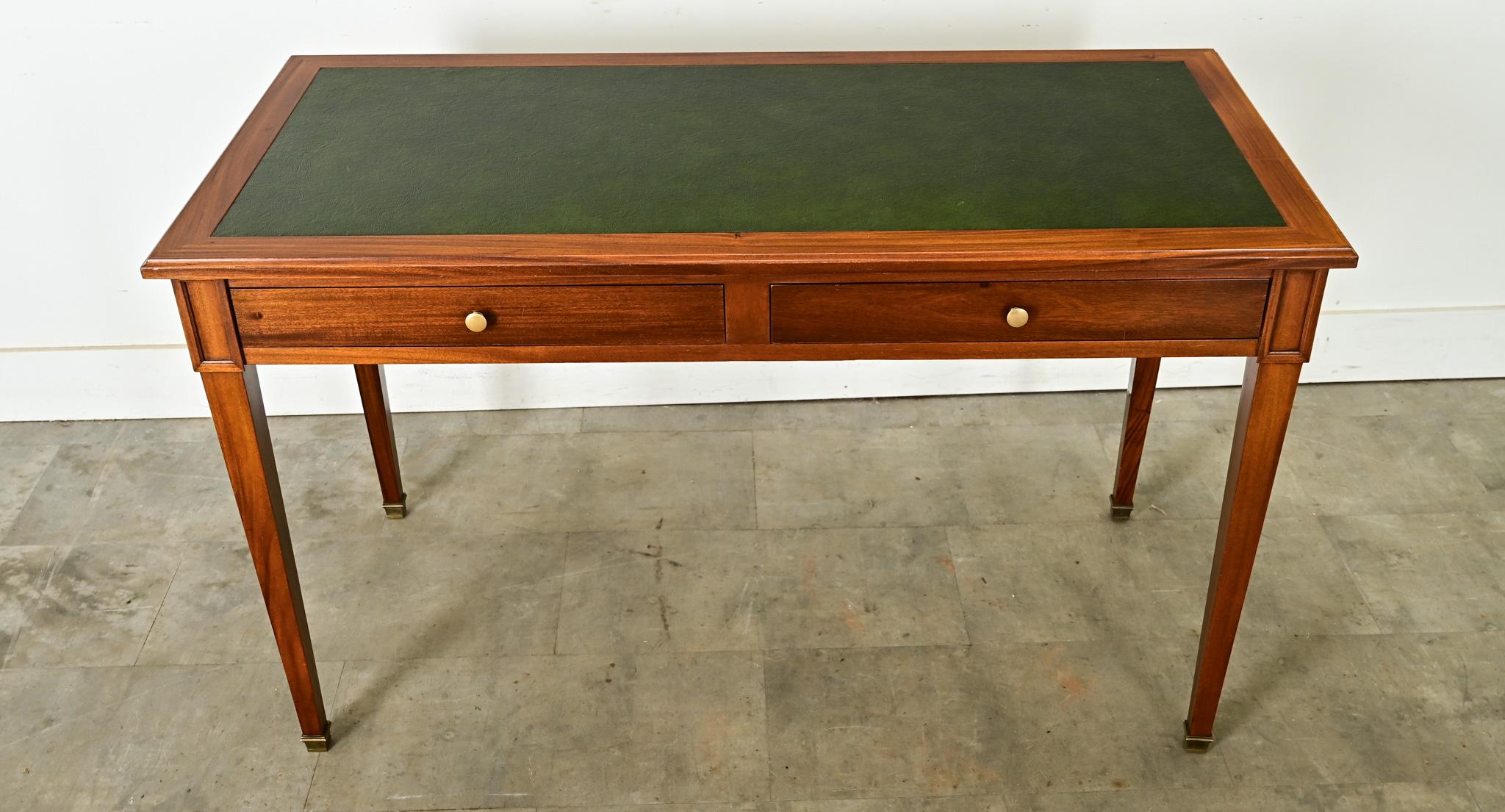 Other French Mahogany & Leather  Reproduction Desk