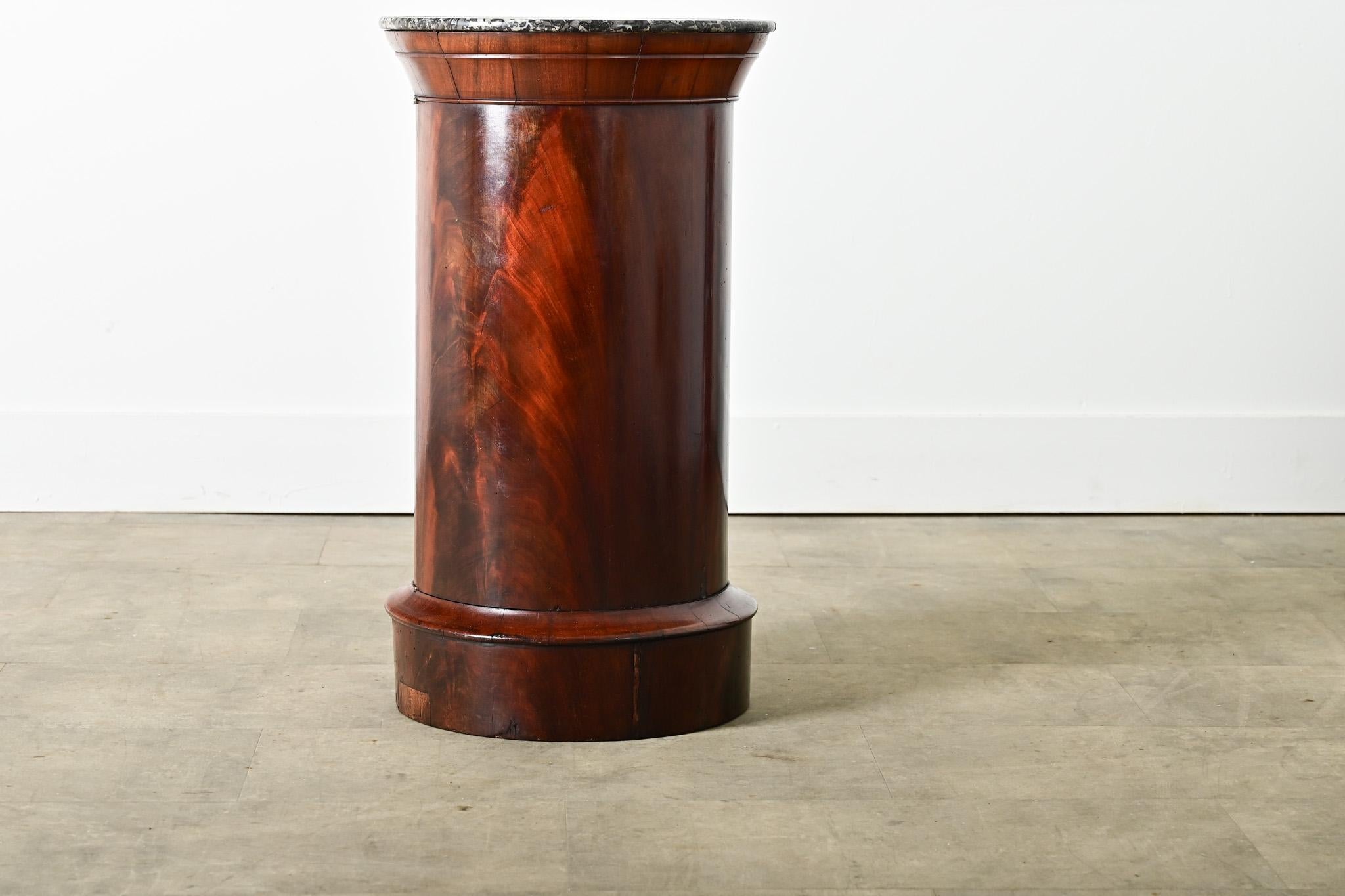 French Mahogany Louis Philippe Bedside Table For Sale 1