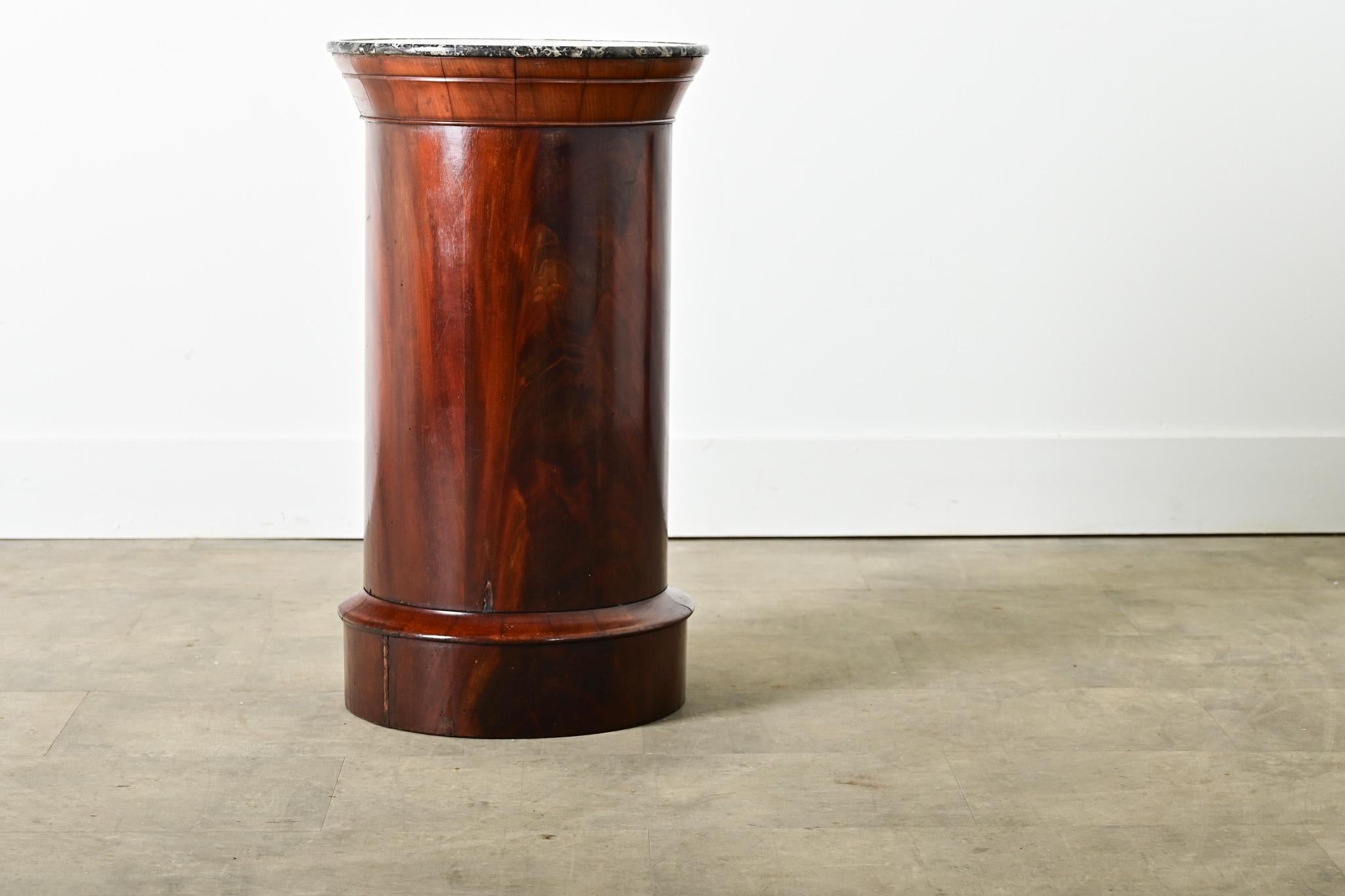French Mahogany Louis Philippe Bedside Table For Sale 2