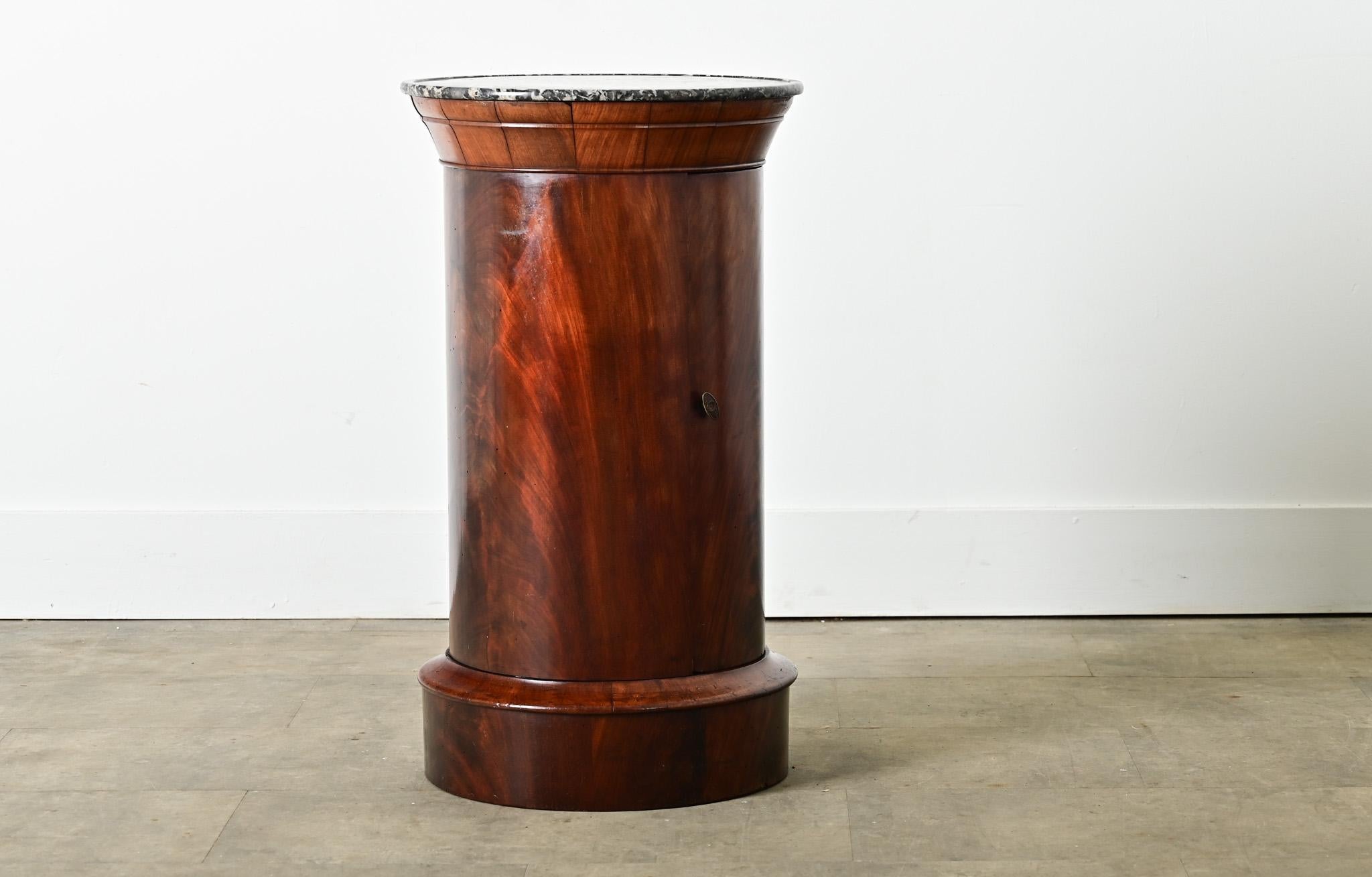 French Mahogany Louis Philippe Bedside Table For Sale 3