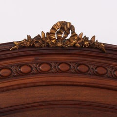 French Mahogany Louis XVI Style Bed