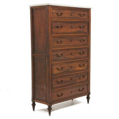 French Mahogany Semainier