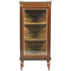 French Mahogany Vitrine