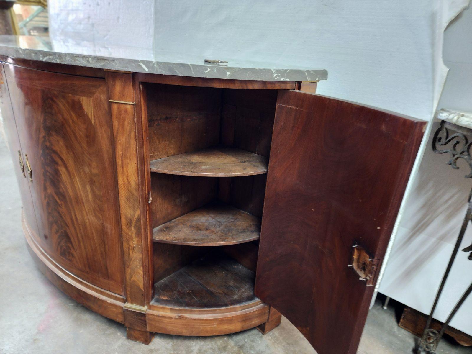 French Provincial French Mahogony Sideboard For Sale