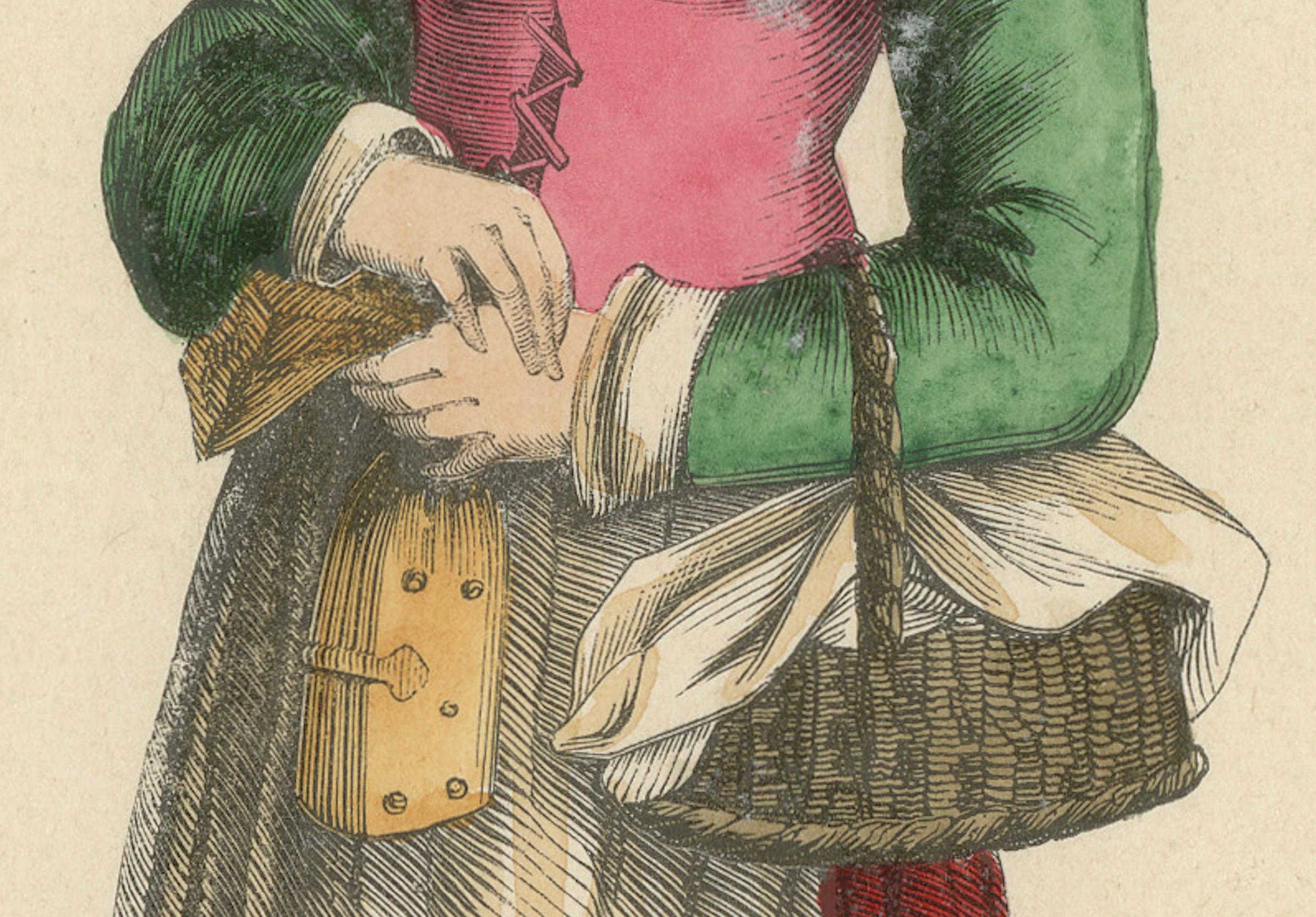 Französische Jungfrau des 15. Jahrhunderts: Daily Grace, veröffentlicht 1847 im Zustand „Gut“ im Angebot in Langweer, NL