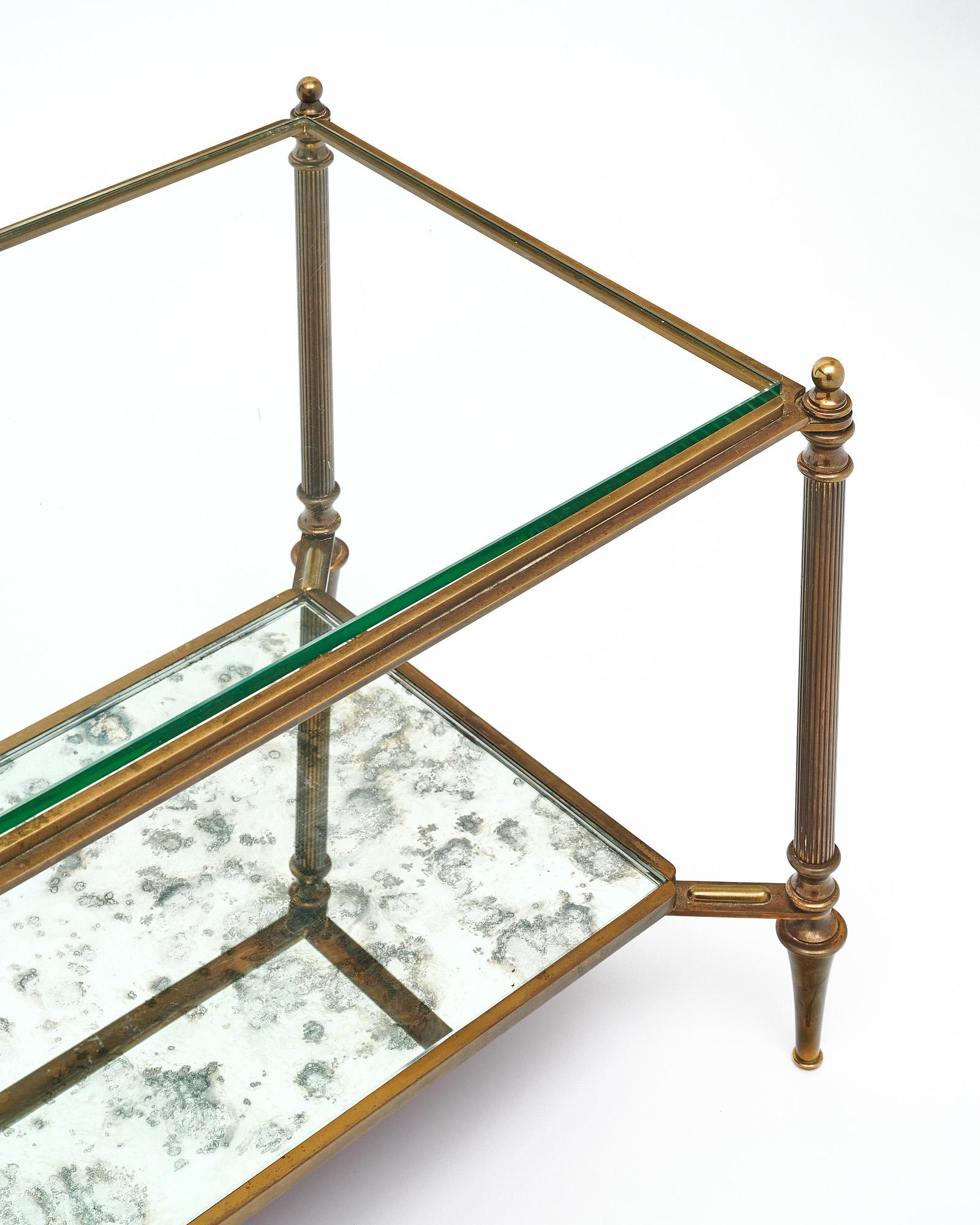 French Maison Bagues Coffee Table In Good Condition In Austin, TX