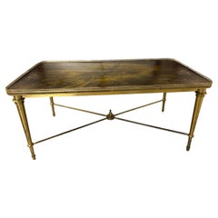 Vintage French Maison Bagues Coffee Table