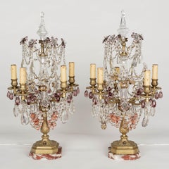 French Maison Bagues Girandoles, a Pair