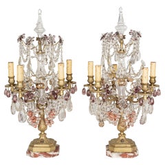 French Maison Bagues Girandoles, a Pair