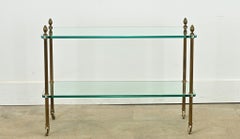 Französischer Maison Charles Gestufter Beistelltisch