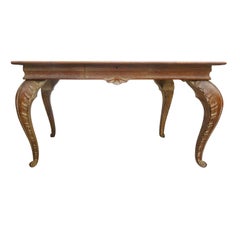 French Maison Jansen Attributed Cerused Oak Desk