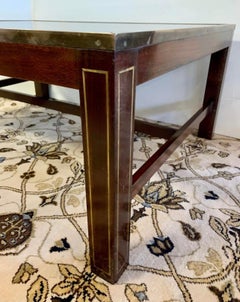 French Maison Jansen Old World Map Cocktail Coffee Table