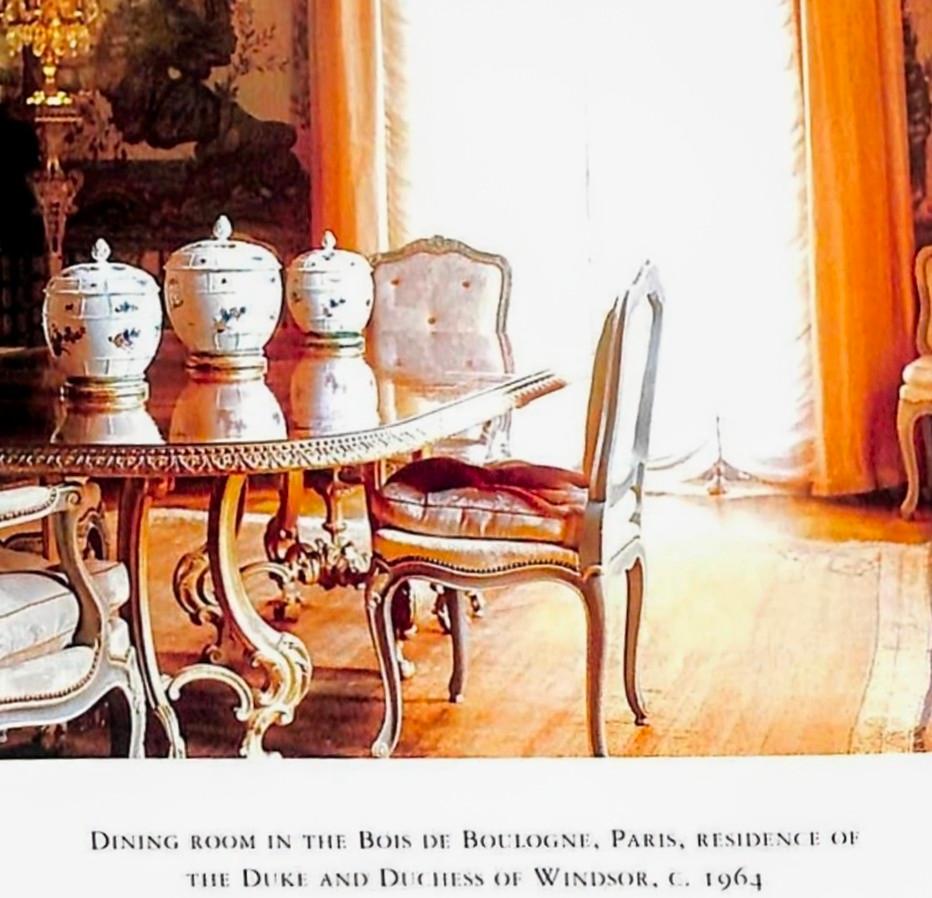 French Maison Jansen Paris Louis XVI Double Pedestal Dining Table with Leaves For Sale 14