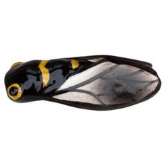 French Majolica Cicada Wall Pocket Circa 1950