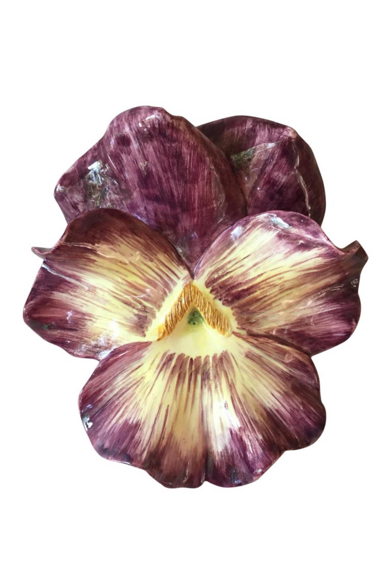 French Majolica Daisy Marcel Guillot Vallauris, circa 1950 For Sale 2