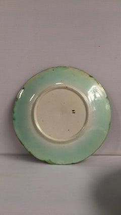 French Majolica Daisy Plate Orchies, circa 1880