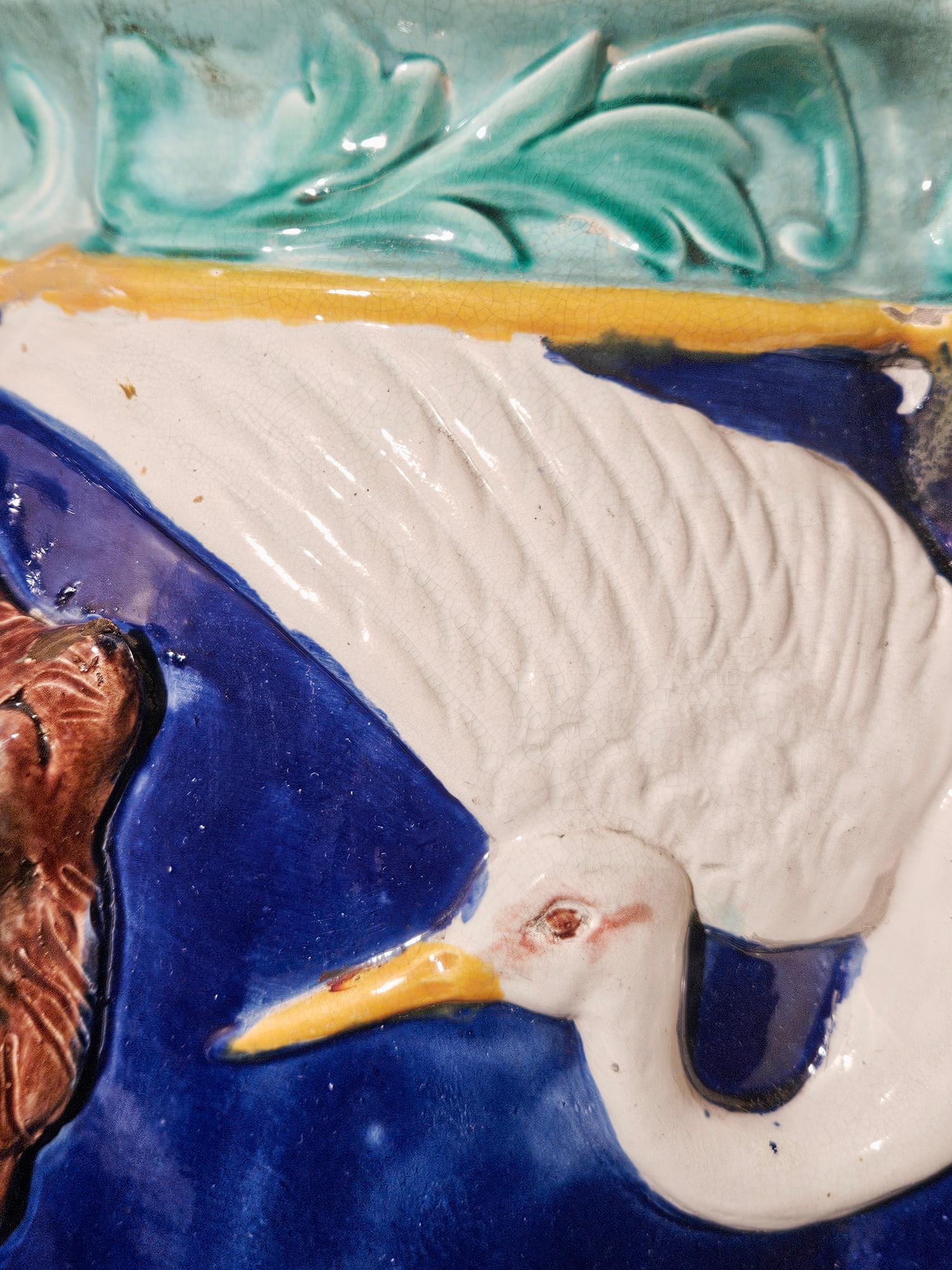 Grandi urne in maiolica francese - Una coppia in vendita 9