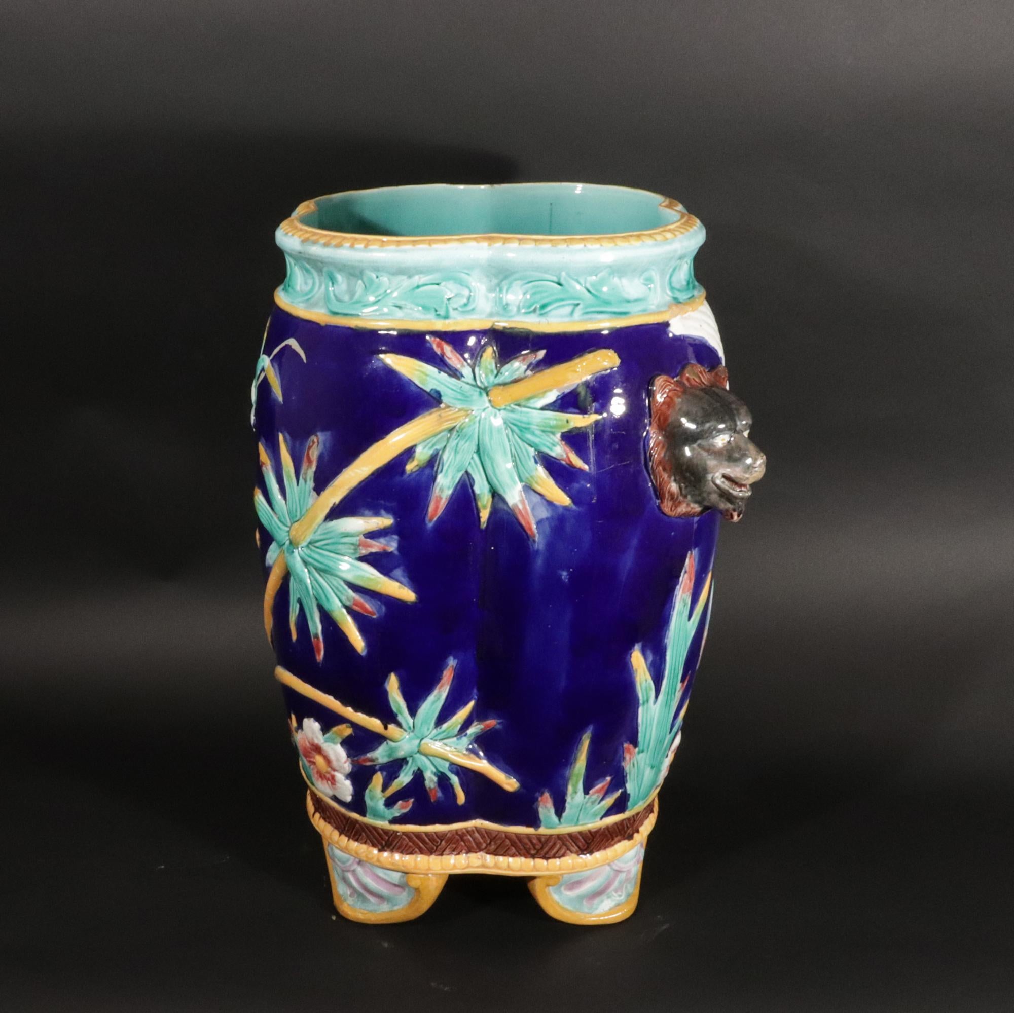 Grandi urne in maiolica francese - Una coppia in vendita 2