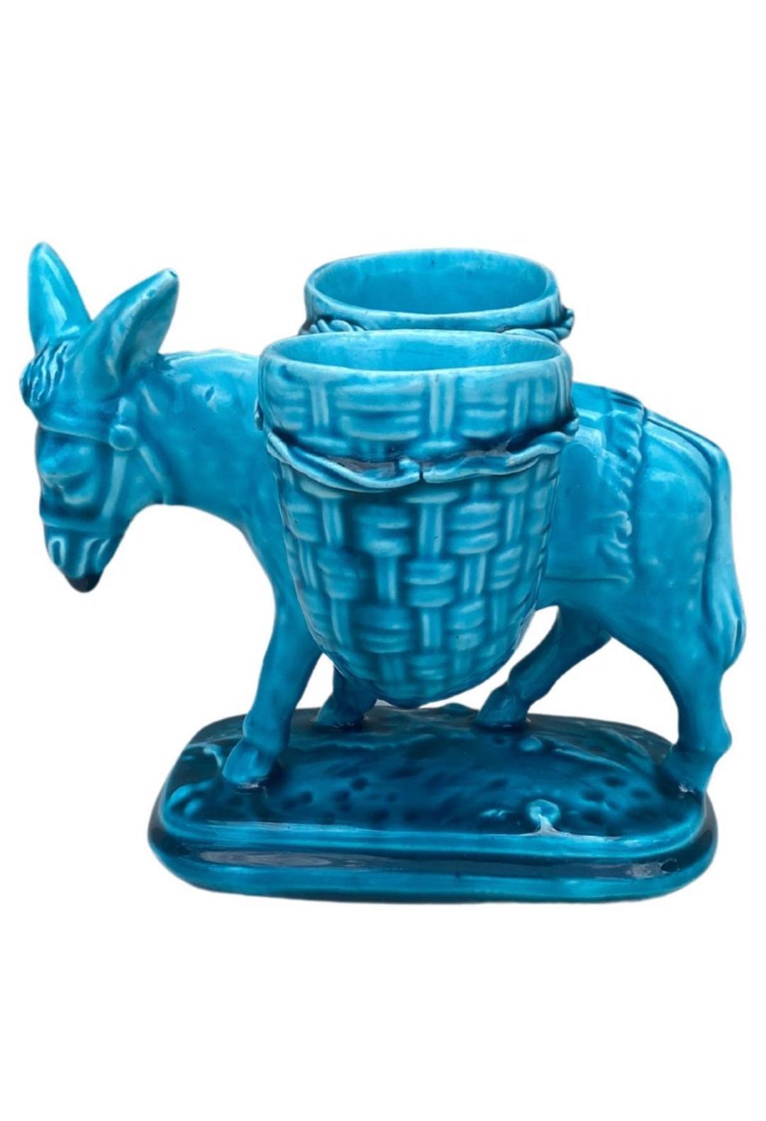 Français Assiette en majolique à huîtres et turquoise de Sarreguemines, vers 1900 en vente