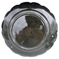 French Majolica Plate Circa 1890