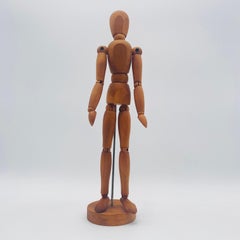 French Mannequin Articulating Wood Artist Painter Drawing Fine Arts 20th Century