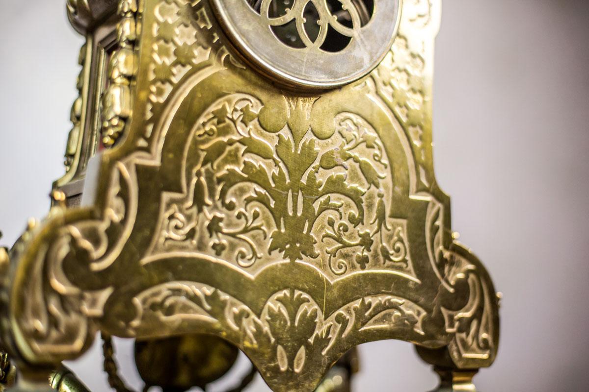 French Mantel Clock, circa 19th Century 1