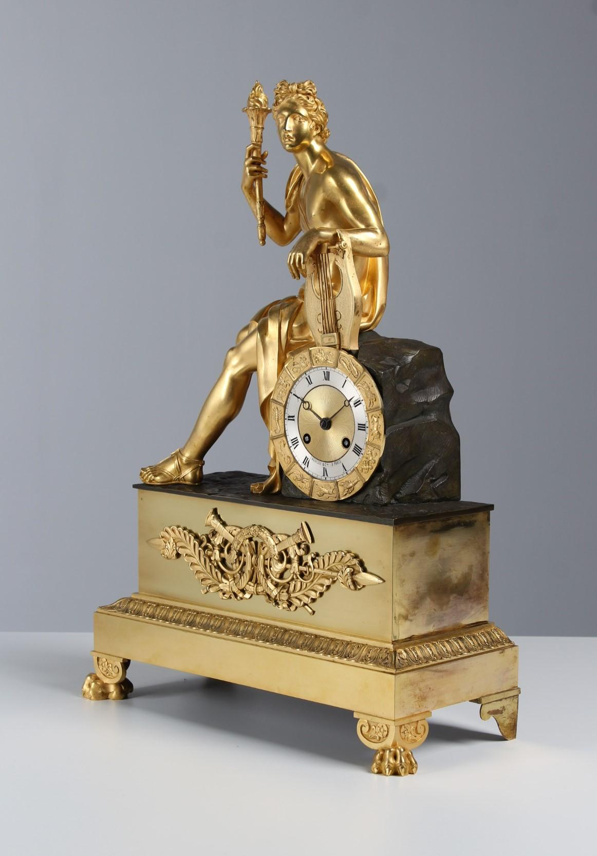 Large French mantel clock 