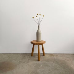 French Maple Hexagonal Milking Stool