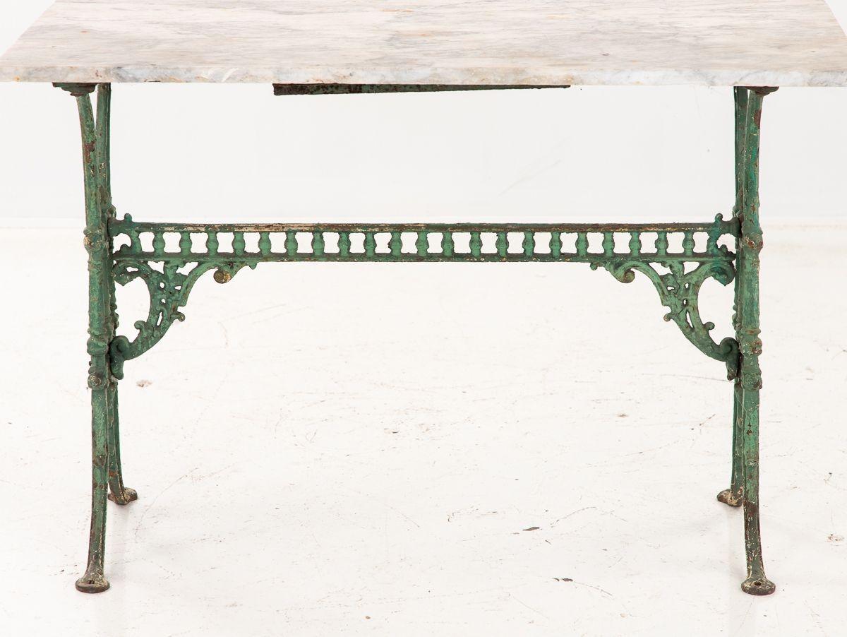 antique french pastry table