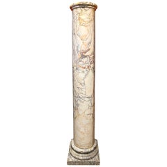 Antique French Marble Column