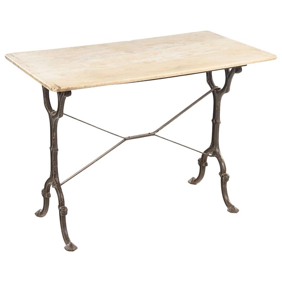 French Marble Garden Bistro Table
