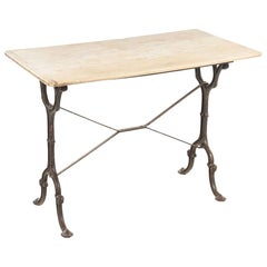 French Marble Garden Bistro Table