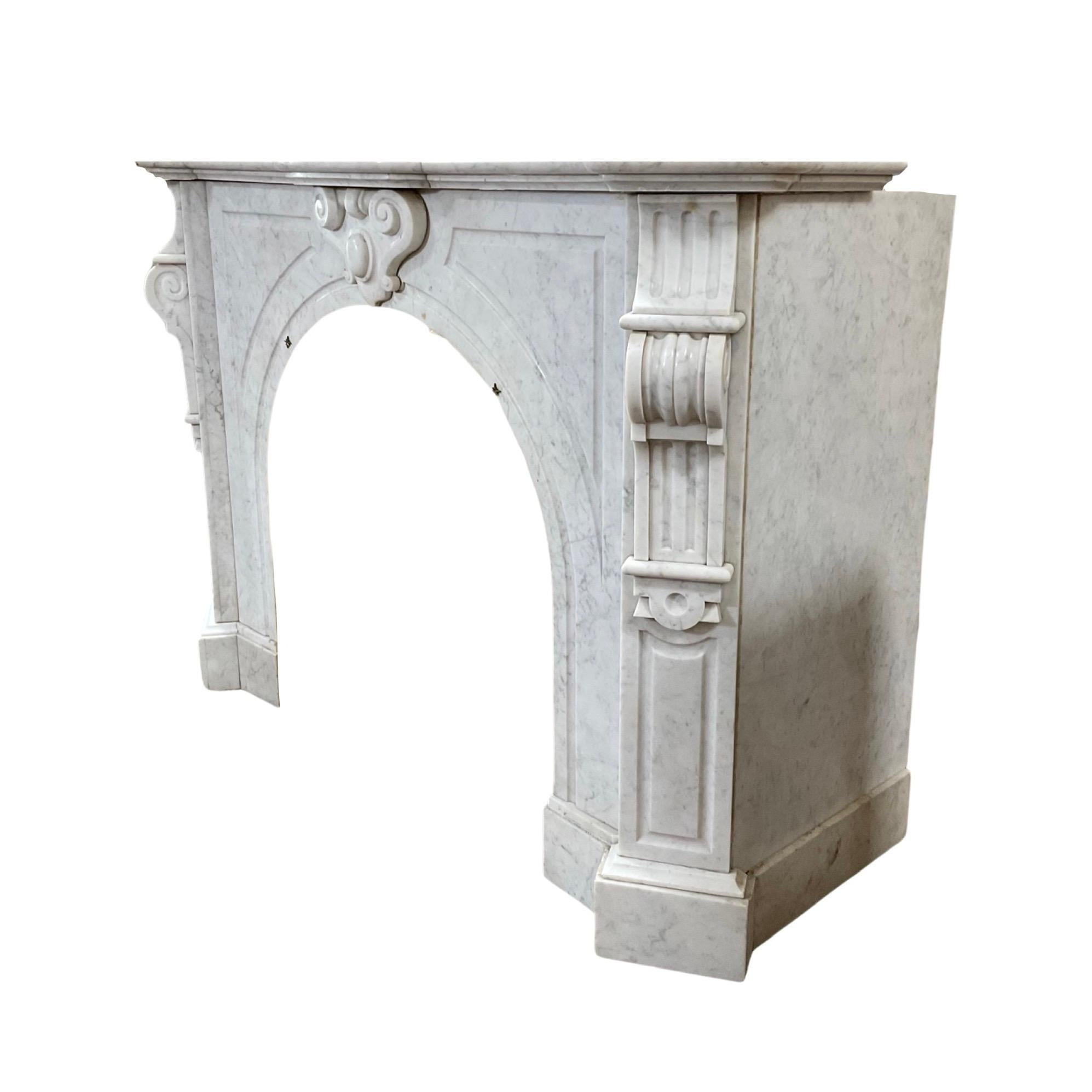 French Marble Mantel For Sale 2
