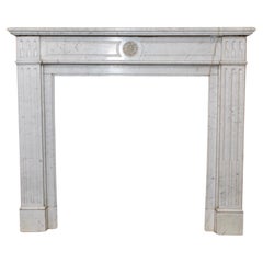 French, Marble Mantel