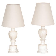 French Marble Table Lamp
