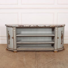 French Marble Top Sideboard