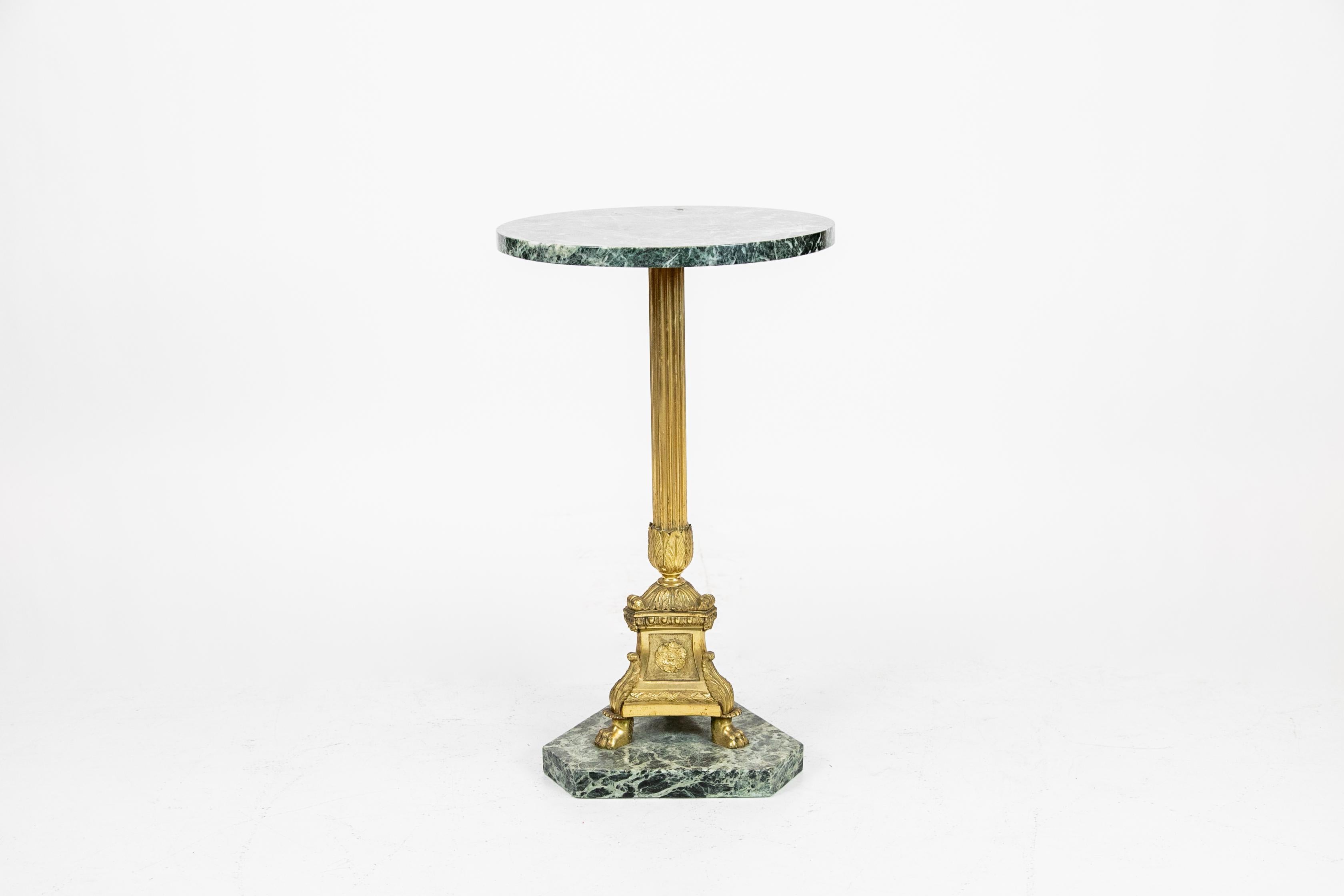 French Marble-Top Table 1