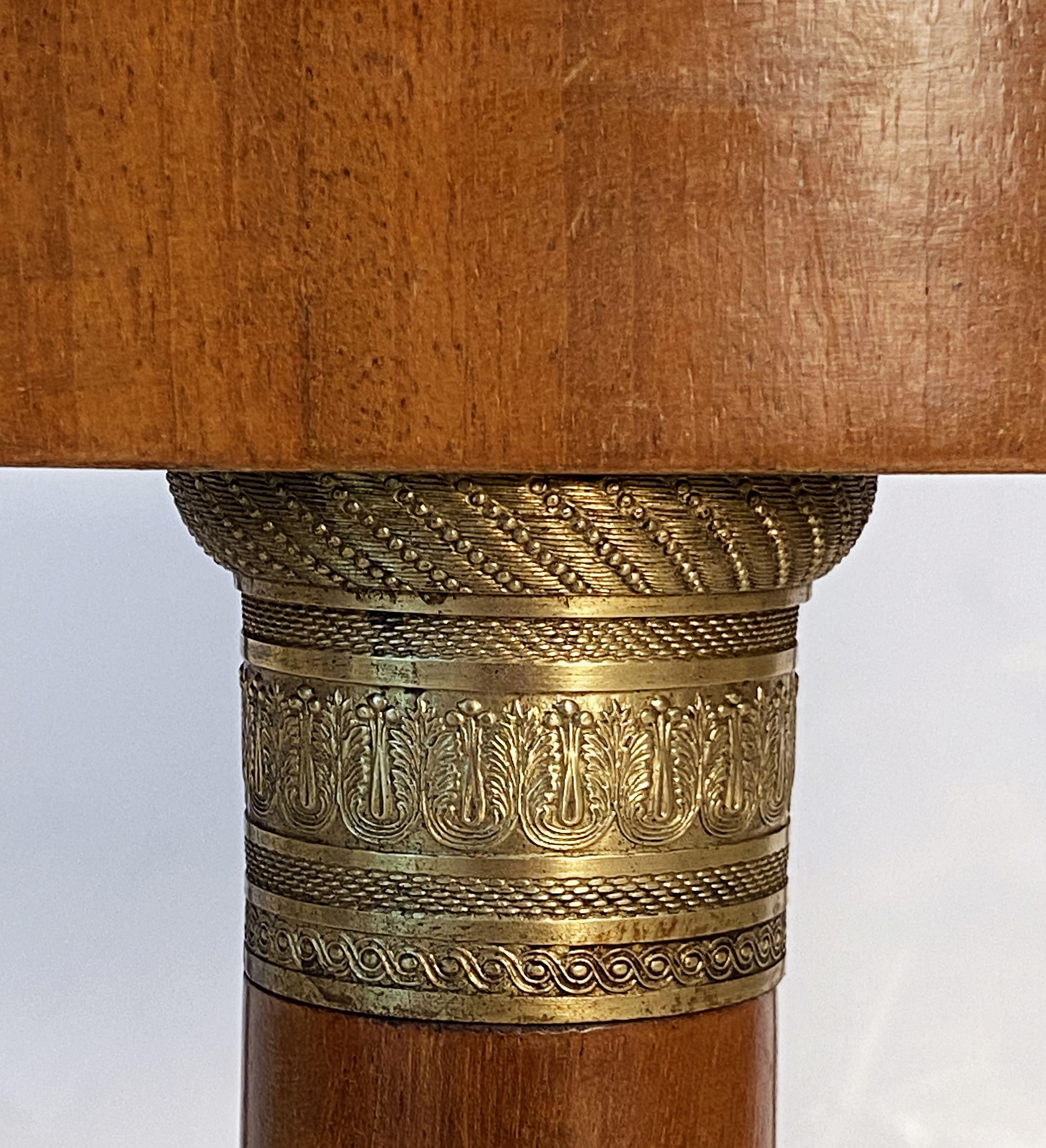 French Marble-Top Table or Guéridon in the Empire Style 10