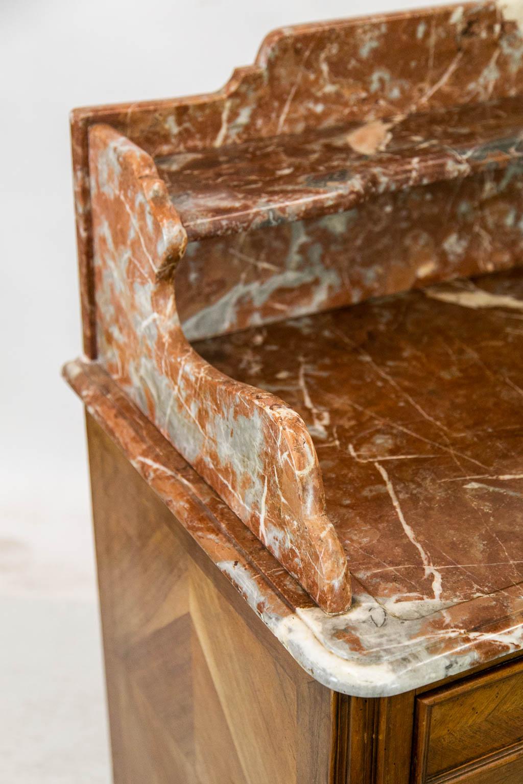 French Marble Top Wash Stand 4