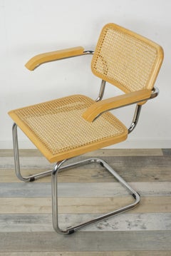 French Marcel Breuer Design Armchair Cesca B64 Model