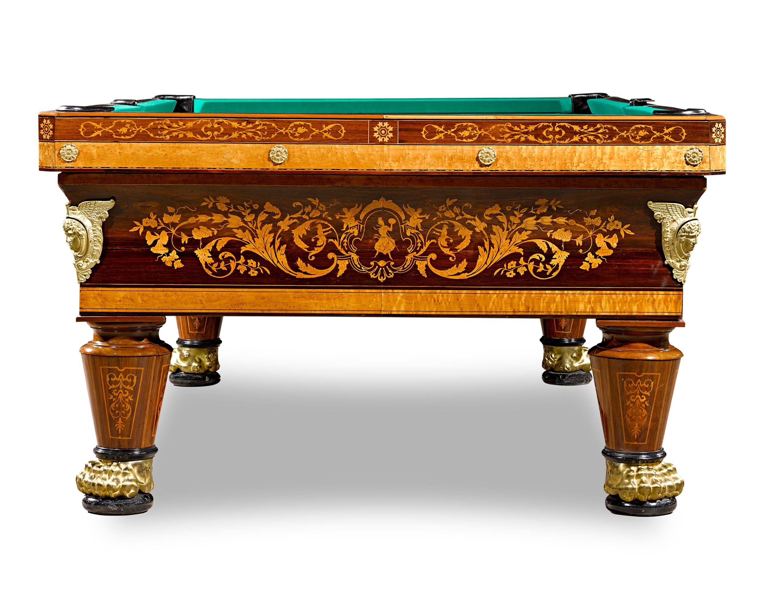 antique snooker tables