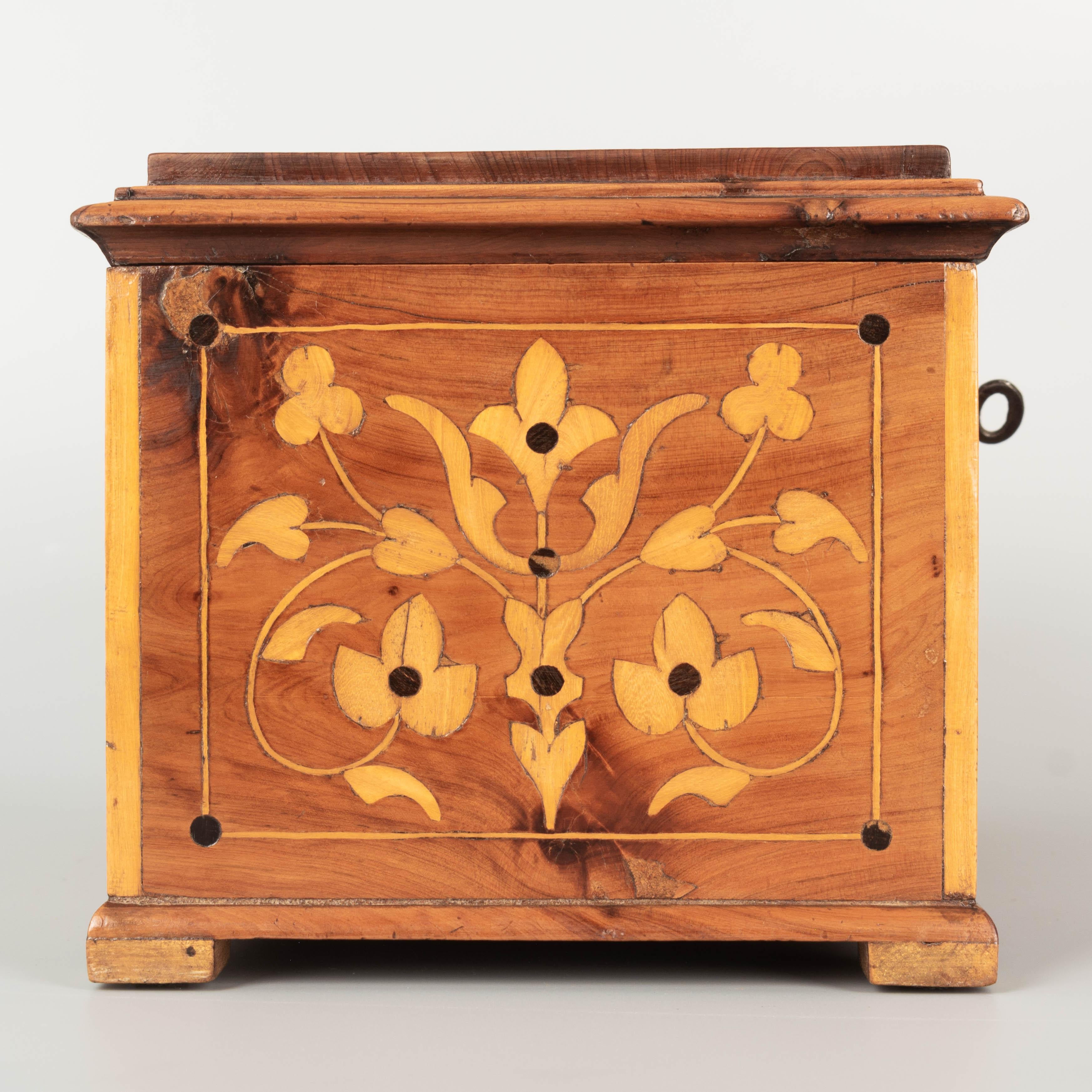 French Marquetry Box For Sale 3
