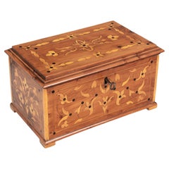 Antique French Marquetry Box